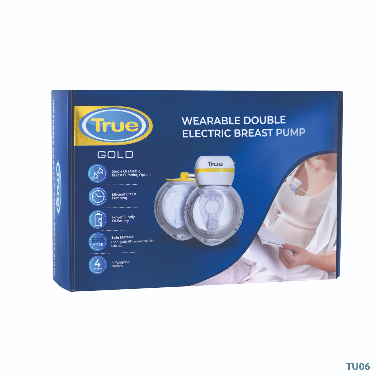 (True) Wearable Double Electric Breast Pump (1)