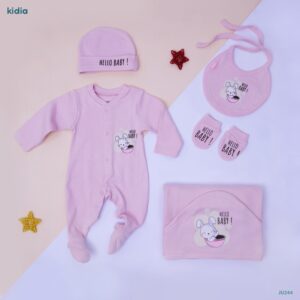علبة هدايا HELLO BABY خريفي 5 قطع - جونيور