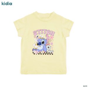 تيشيرت stitch بناتي نص كم