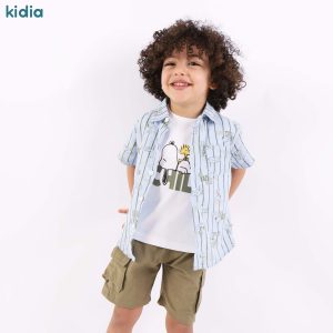 طقم snopy أولادي 3 قطع صيفي